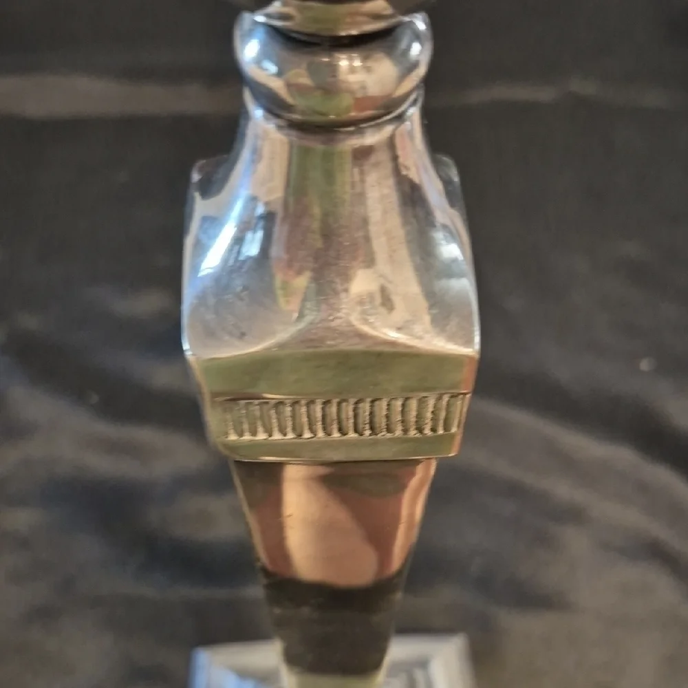 Pottery Barn Maxfield Hotel Large Silver Candlestick